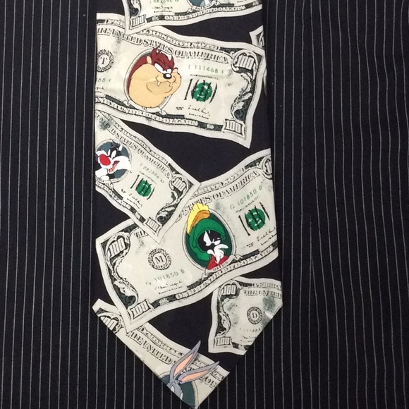 💵Looney tunes💵 money tie - Picture 1 of 1